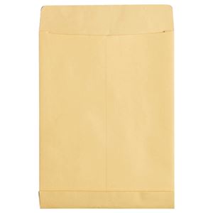 (まとめ) TANOSEE マチ付クラフト大型封筒 A4 120g／m2 1パック（50枚）  【×5セット】