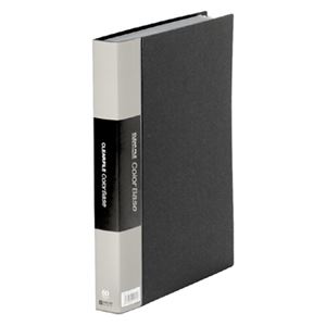 (まとめ) キングジム カラーベーストリプル A4タテ 60ポケット 背幅35mm 黒 132-3C 1冊  【×5セット】