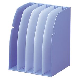 (まとめ) リヒトラブ REQUEST ブックスタンド 5ブロック 水 G1650-14 1個  【×5セット】