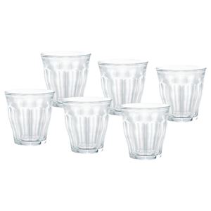 (まとめ) デュラレックス ピカルディー 250ml クリア 1セット(6個)  【×5セット】