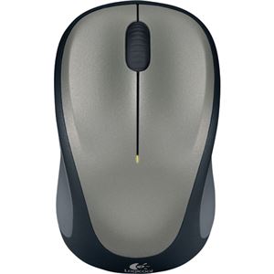 (まとめ) ロジクール Wireless Mouse シルバー M235RSV 1個  【×5セット】