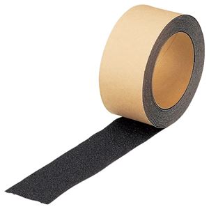 (まとめ) NCA ノンスリップ 50mm×5m 黒 N-002BL50 1巻  【×5セット】