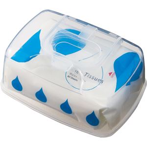 (まとめ) TANOSEE ウェットティッシュ ワンプッシュケース付 1ケース（800枚：80枚×10パック）  【×5セット】