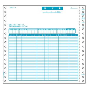 (まとめ) ヒサゴ 請求書(品名別・税抜) 9_1/2×9インチ 2P BP0301 1箱(500組)  【×5セット】