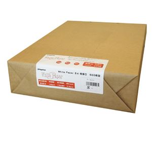 (まとめ) 長門屋商店 ホワイトペーパー B4 特厚口 110kg ナ-523 1冊(500枚)  【×5セット】