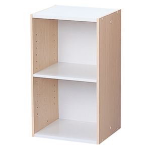 (まとめ) アイリスオーヤマ スペースユニット 2段 W350×H600mm UB-6035 1台  【×5セット】