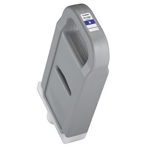 (まとめ) キヤノン Canon インクタンク PFI-706 顔料ブルー 700ml 6689B001 1個  【×5セット】