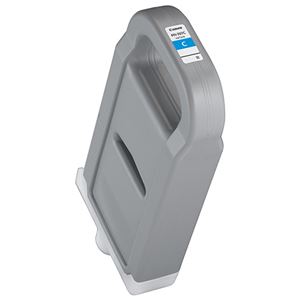 (まとめ) キヤノン Canon インクタンク PFI-707C 染料シアンインク 700ml 9822B001 1個  【×5セット】
