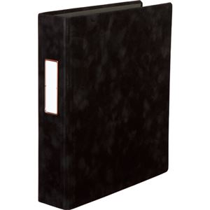 (まとめ) SEF Dリングバインダー アンティーク調とじ具 A4タテ 2穴 150枚収容 背幅55mm シャルボン 1冊  【×5セット】