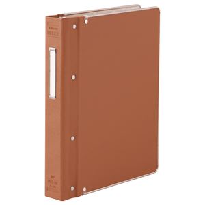 (まとめ) コクヨ バインダーMP PP貼り B5タテ 26穴 200枚収容 背幅52mm 赤 ハ-20NR 1冊  【×5セット】