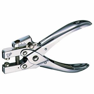 (まとめ) ライオン事務器 ハトメパンチ ロッド錐1穴式 20枚穿孔 No.1 1台  【×5セット】