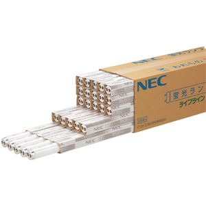 NEC 蛍光ランプ ライフライン 直管グロースタータ形 10W形 昼光色 FL10D/4K-L 1パック(4本) 【×10セット】