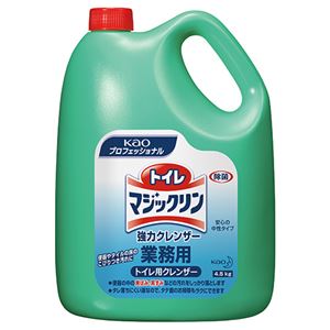 (まとめ) 花王 トイレマジックリン 強力クレンザー 業務用 4.5kg 1本  【×10セット】