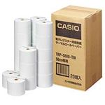 カシオ CASIO 電子レジスター用 ロールペーパー 紙幅58mm 感熱紙タイプ TRP-5880-TW 1パック(20個) 【×10セット】
