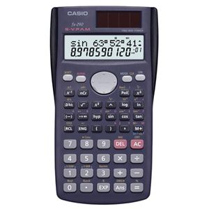 (まとめ) カシオ CASIO 関数電卓 10桁2行 ハードケース付き fx-290-N 1台  【×10セット】