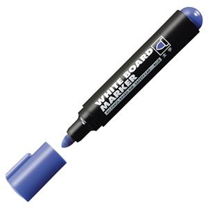 (まとめ) コクヨ ホワイトボード用マーカーペン 太字 青 業務用パック PM-B103NB 1箱(10本)  【×10セット】