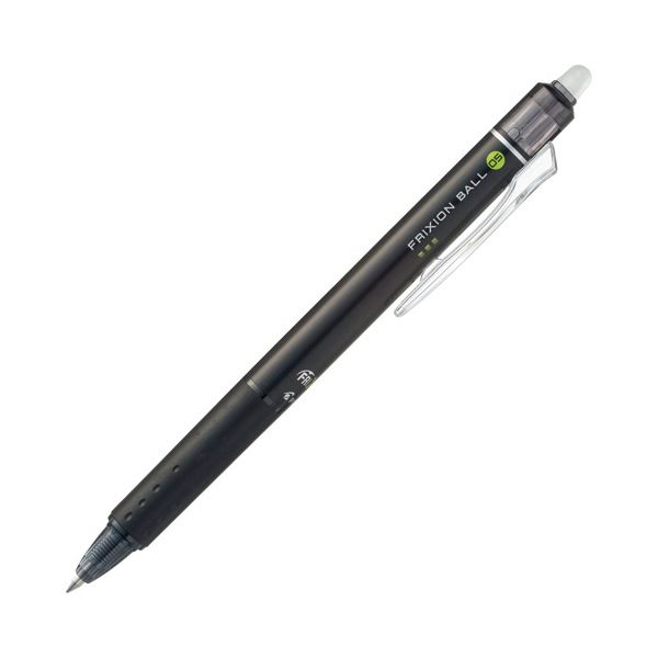 (まとめ) パイロット ゲルインキボールペンフリクションボールノック 0.5mm ブラック LFBK-23EF-B 1セット（10本）  【×10セット】