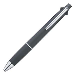 (まとめ) 三菱鉛筆 多機能ペン ジェットストリーム4＆1 0.7mm （軸色 ブラック） MSXE510007.24 1本  【×10セット】