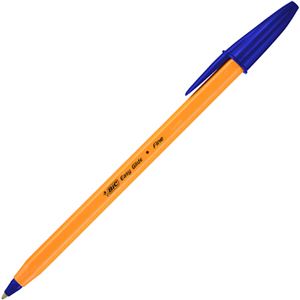 (まとめ) BIC 油性ボールペン オレンジEG 0.7mm 青 業務用パック E-ORGF20EGBLU 1箱（20本）  【×10セット】