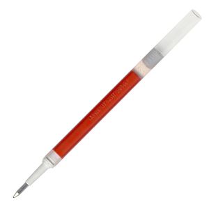 (まとめ) ぺんてる ゲルインクボールペン替芯 0.7mm 赤 ハイパーG用 XKLR7-B 1セット(10本)  【×10セット】