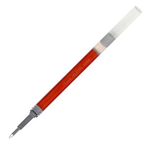 (まとめ) ぺんてる ゲルインクボールペン替芯 0.5mm 赤 ハイパーG用 XKLR5-B 1セット(10本)  【×10セット】