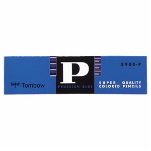 (まとめ) トンボ鉛筆 青鉛筆 (藍色) 8900-P 1箱(12本)  【×10セット】