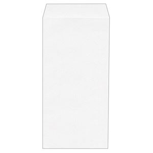 (まとめ) ハート 透けない封筒 ケントワンタッチテープ付 長3 80g／m2 〒枠なし XEP244 1パック（100枚）  【×10セット】