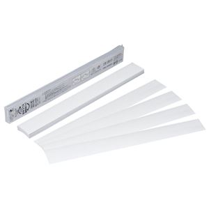 (まとめ) ニチバン 製本テープ＜再生紙＞業務用 契約書割印用 35×297mm 白 BKL-A45034 1パック（50枚）  【×10セット】