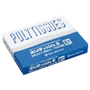 (まとめ) 福助工業 ポリティッシュE 特大 ヨコ260×タテ380×厚み0.007mm 502596 1箱(1000枚)  【×10セット】