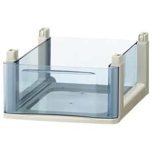 (まとめ) 山田化学 スタックチェスト B4 セパレーター 深型1段 B4-D1P 1台  【×10セット】