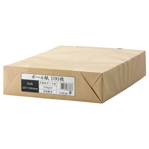 (まとめ) 今村紙工 ボール紙 B4 業務用パック TTM-B4 1パック(100枚)  【×10セット】