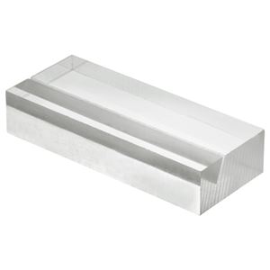 (まとめ) 光 透明アクリルカード立て 20×50×10mm A592-1-6 1パック（6個）  【×10セット】