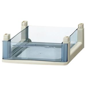 (まとめ) 山田化学 スタックチェスト B4 セパレーター 浅型1段 B4-S1P 1台  【×10セット】