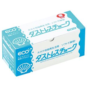 (まとめ) 日本理化学 ダストレスチョーク 炭酸カルシウム製 赤 DCC-72-R 1箱(72本)  【×10セット】