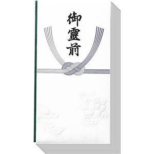 (まとめ) オリジナル 本式多当金封 御霊前 ハス型入 TT-3116 1パック(30枚)  【×10セット】