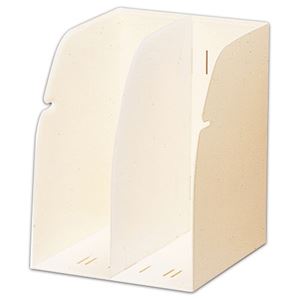 (まとめ) リヒトラブ REQUEST ブックスタンド 2ブロック 白 G1620-0 1個  【×10セット】