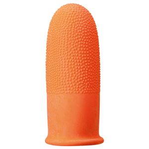 (まとめ) TANOSEE 指サック 中 業務用パック 1パック（50個）  【×10セット】