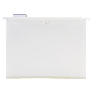 (まとめ) リヒトラブ リクエスト ハンギングフォルダー A4 白 G1641-0 1パック(5冊)  【×10セット】