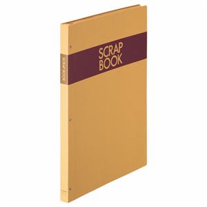 (まとめ) ライオン事務器 スクラップブック A3タテ クラフト台紙28枚付 背幅25mm No.570 1冊  【×10セット】