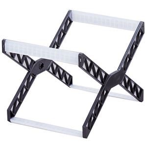 (まとめ) リヒトラブ リクエスト ハンギングスタンド A4 黒 G1640-24 1個  【×10セット】