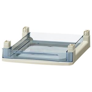 (まとめ) 山田化学 スタックチェスト B4 セパレーター 超浅型1段 B4-SS1P 1台  【×10セット】