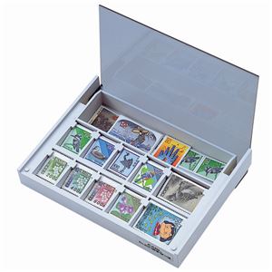 (まとめ) カール事務器 切手ケース 120×161×26mm No.850E 1個  【×10セット】