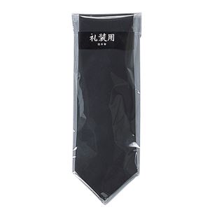 (まとめ) マルアイ 黒ネクタイ ネク-1 1本  【×10セット】