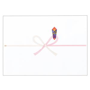 (まとめ) 寿堂 祝のし紙 花結 B4 コピー用FSC森林認証紙 55702 1パック（100枚）  【×10セット】