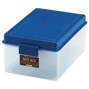 (まとめ) サンコープラスチック ベストボックス A4 348×236×164mm 162359 1個  【×10セット】