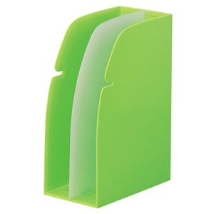 (まとめ) リヒトラブ REQUEST ホルダースタンド 黄緑 G1630-6 1個  【×10セット】