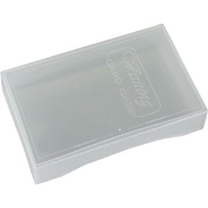 (まとめ) ジャストコーポレーション 名刺PPケース 小 100枚収容 クリア JM-1027C 1箱(10個)  【×10セット】