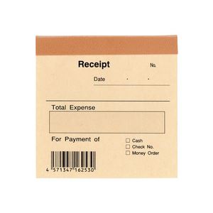 (まとめ) 領収書 手のひらサイズ 10冊 【×10セット】