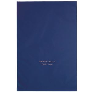 梨地バッグ ネイビー L 30枚入り 【×10セット】