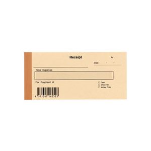 (まとめ) 領収書 お札サイズ 10冊 【×10セット】